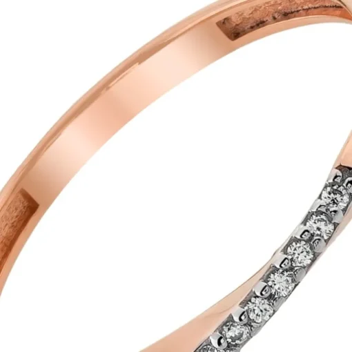 Balia Damen Ring Zirkonia aus 333 Rosegold Gr.60 BGR025R60 BGR026R60