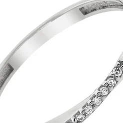 Balia Damen Ring Zirkonia aus 333 Weißgold Gr.54 BGR026W54