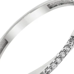 Balia Damen Ring Zirkonia aus 333 Weißgold Gr.56 BGR026W56