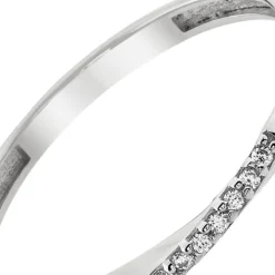 Balia Damen Ring Zirkonia aus 333 Weißgold Gr.58 BGR026W58