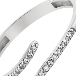 Balia Damen Ring Zirkonia Line aus 333 Weißgold Gr.58 BGR027W58