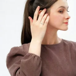 Balia Damen Ring Zirkonia aus 333 Weißgold Gr.60 BGR026W60