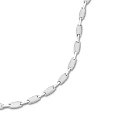 Balia Halskette für Damen matt-glanz aus 925 Silber 45cm BAK002S45