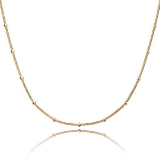 Balia Halskette plain Karabinerverschluss Balia Halsketten JBEK103V