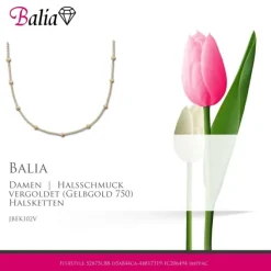 Balia Halskette plain Karabinerverschluss Balia Halsketten JBEK102V