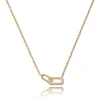 Balia Halskette plain Zirkonia Karabinerverschluss Balia Halsketten JBEK105V