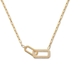 Balia Halskette plain Zirkonia Karabinerverschluss Balia Halsketten JBEK105V