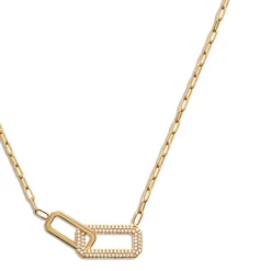 Balia Halskette plain Zirkonia Karabinerverschluss Balia Halsketten JBEK105V