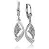 Balia Ohrhänger für Damen glanz Zirkonia 925er Silber BAO0055SW