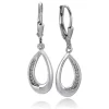 Balia Ohrhänger für Damen glanz Zirkonia 925er Silber BAO0049SW