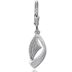 Balia Ohrhänger für Damen glanz Zirkonia 925er Silber BAO0055SW