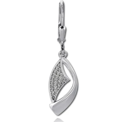 Balia Ohrhänger für Damen glanz Zirkonia 925er Silber BAO0055SW