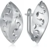 Balia Ohrstecker für Damen diamantiert aus 925er Sterling Silber BAO0087SM