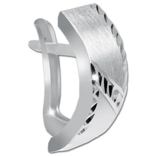 Balia Ohrstecker für Damen diamantiert aus 925er Sterling Silber BAO0090SO