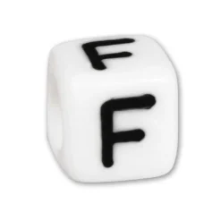 Bead Buchstabe F Beads für Armband KSPPWF