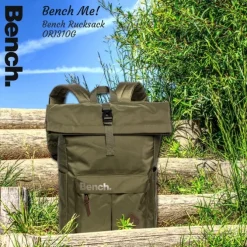 Bench Businessrucksack Nylon oliv ORI310G