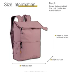 Bench Businessrucksack Polyester rosa ORI323A