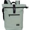 Bench Businessrucksack PU Kunststoff grau grün ORI319T2