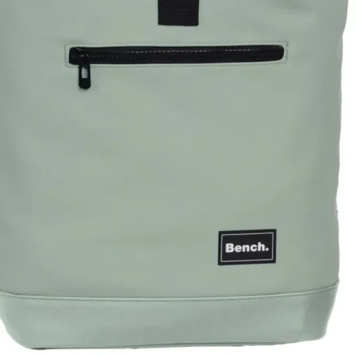 Bench Businessrucksack PU Kunststoff grau grün ORI319T2
