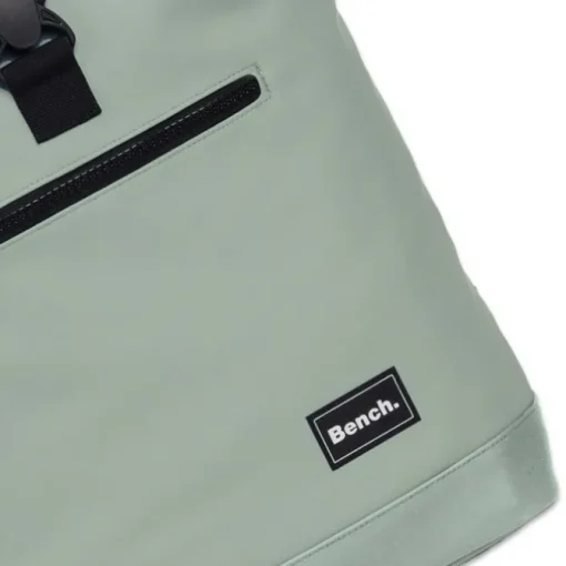 Bench Businessrucksack PU Kunststoff grau grün ORI319T2