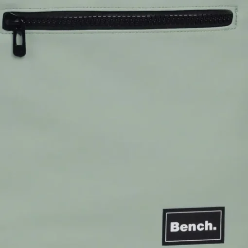 Bench Businessrucksack PU Kunststoff grau grün ORI319T2