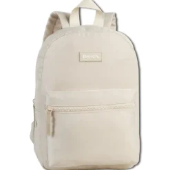 Bench Cityrucksack Nylon beige weiß ORI322N