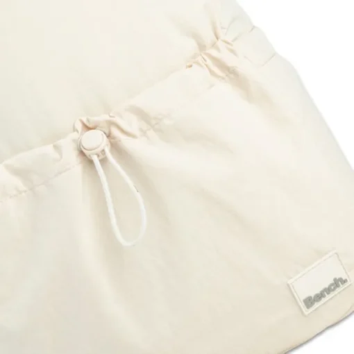 Bench Cityrucksack Nylon washed beige weiß ORI321N