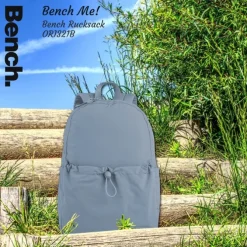 Bench Cityrucksack Nylon washed blau ORI321B