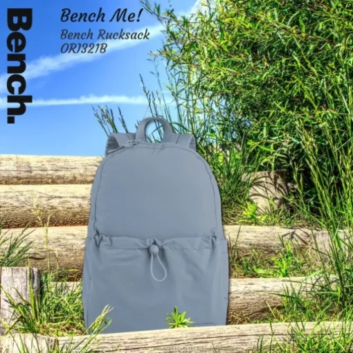 Bench Cityrucksack Nylon washed blau ORI321B