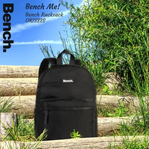 Bench Cityrucksack Nylon schwarz ORI322S