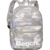 Bench kleiner Cityrucksack Nylon hellgrau Sportrucksack Damen Daypack ORI304J