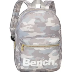 Bench kleiner Cityrucksack Nylon hellgrau Sportrucksack Damen Daypack ORI304J