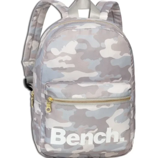 Bench kleiner Cityrucksack Nylon hellgrau Sportrucksack Damen Daypack ORI304J