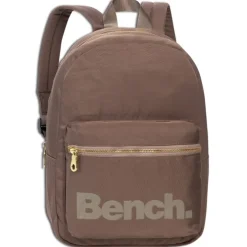 Bench kleiner Cityrucksack Nylon graubraun Sportrucksack Damen Daypack ORI304A