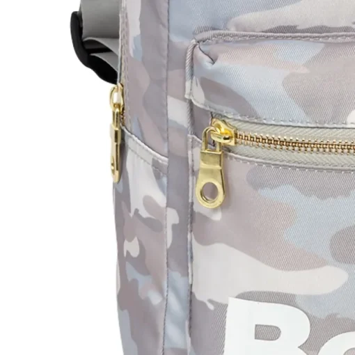 Bench kleiner Cityrucksack Nylon hellgrau Sportrucksack Damen Daypack ORI304J