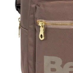 Bench kleiner Cityrucksack Nylon graubraun Sportrucksack Damen Daypack ORI304A