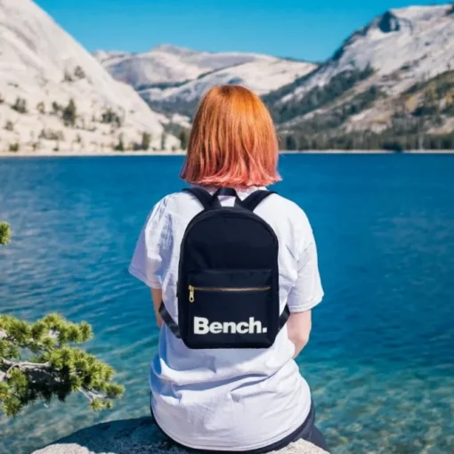 Bench kleiner Cityrucksack Nylon hellgrau Sportrucksack Damen Daypack ORI304J