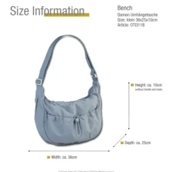Bench Nylon washed blau OTI311B