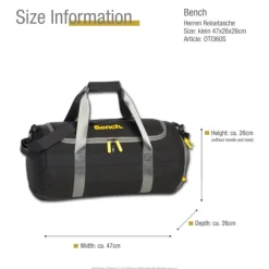 Bench Reisetasche Polyester schwarz OTI360S