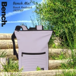 Bench Rucksack PU Kunststoff lila ORI316V