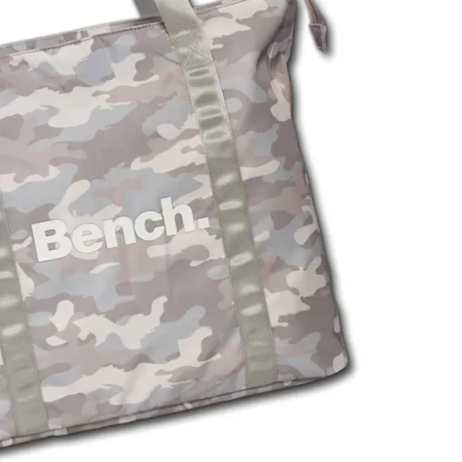 Bench Shopper Nylon hellgrau weiß OTI305J