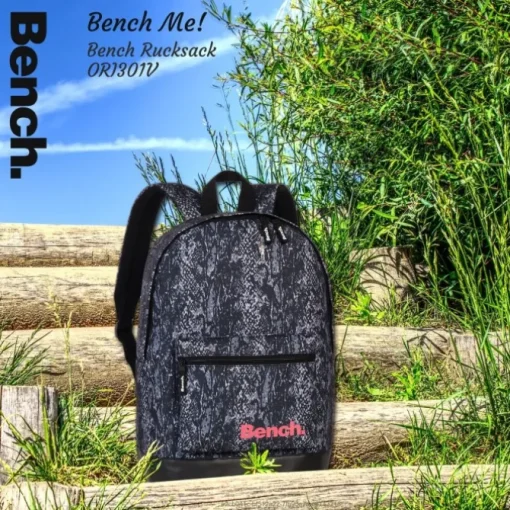 Bench sportlicher Original Rucksack Polyester PU lila Ranzen unisex ORI301V