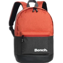 Bench sportlicher Rucksack Polyester PU dunkelgrau rostbraun ORI301O