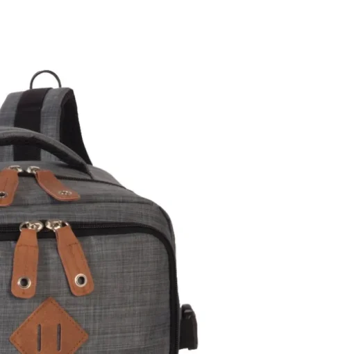 Bestway Flugbegleiter Businessrucksack Polyester Bordgepäck grau unisex ORI103K