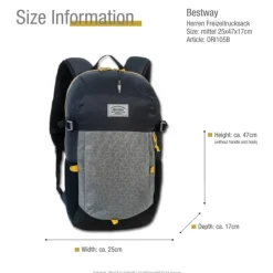 Bestway Outdoor-Rucksack Polyester schwarz ORI105B