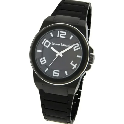 Bruno Banani Herren Uhr PVD schwarz Zelos Uhren Kollektion UBR21127