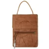 Brustbeutel Organizer Brusttasche Leder braun Bag Street OTJ503C