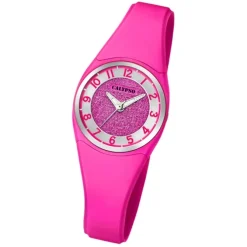 Calypso Damen Armbanduhr Trendy K5752/5 Quarzwerk-Uhr PU pink UK5752/5