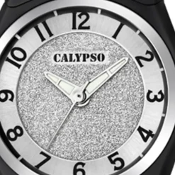 Calypso Damen Armbanduhr Trendy K5752/6 Quarzwerk-Uhr PU schwarz UK5752/6