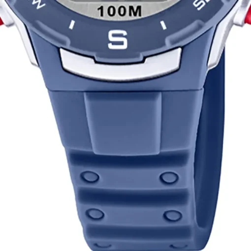 Calypso Damen Herren Armbanduhr K5801/5 Digital Kunststoff dunkelblau UK5801/5
